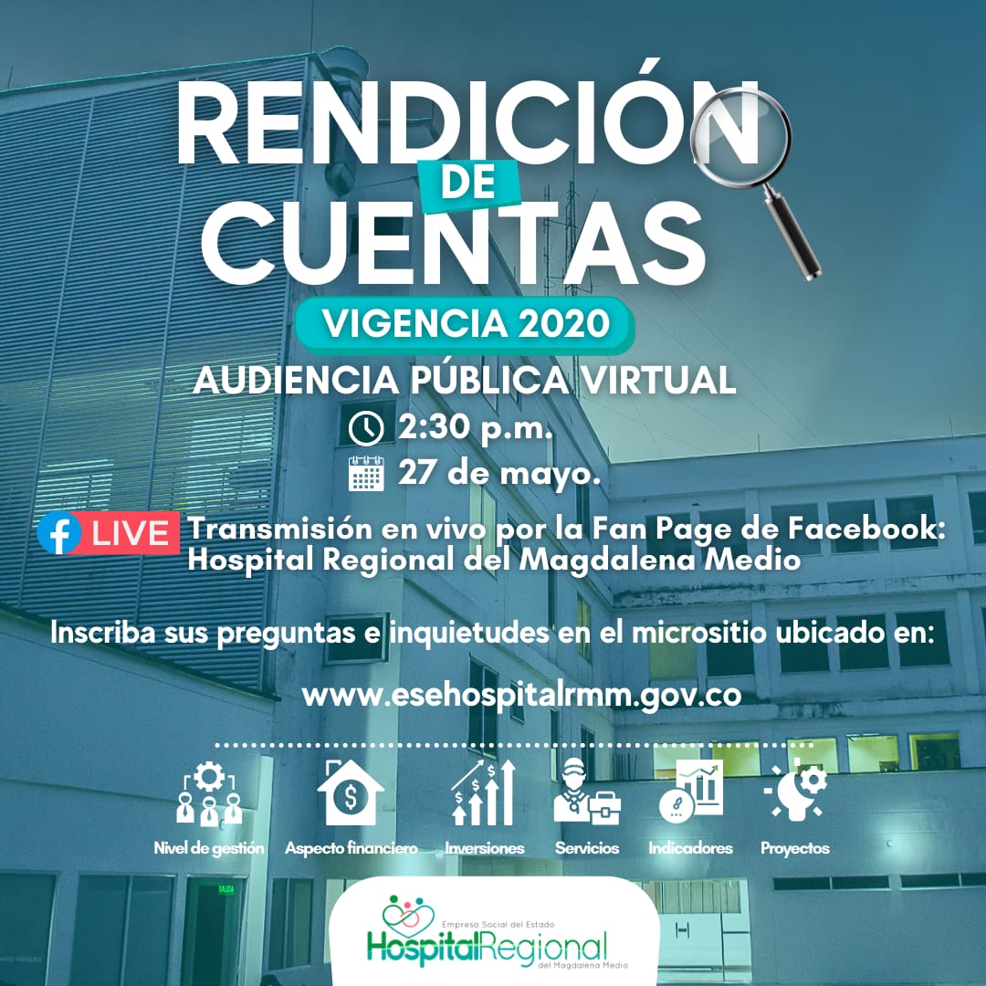 INVITACION RENDICUENTAS VIGENCIA 2020