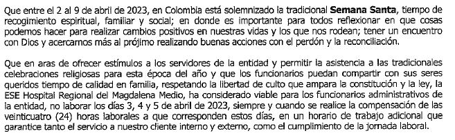 jornada semana santa 2023